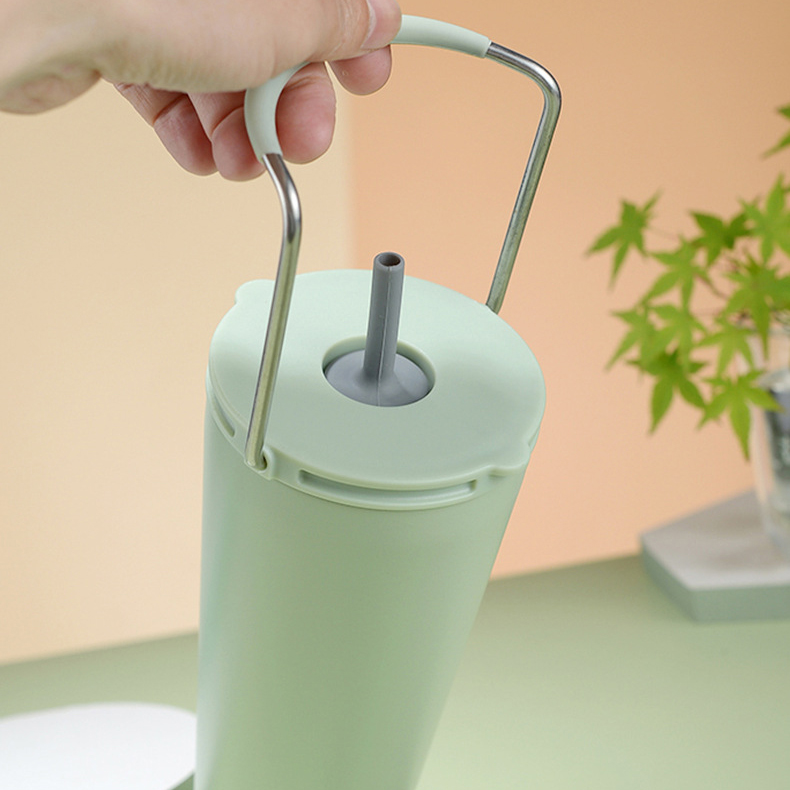 600ml Porter Stainless Steel Insulated Straw Cup