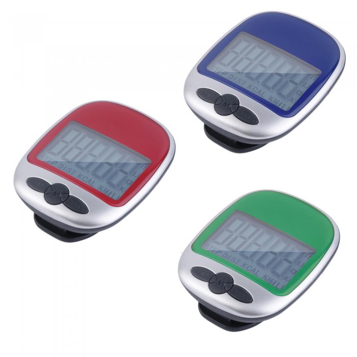 Customised Waterproof Step Pedometer with LCD Display With Logo Print