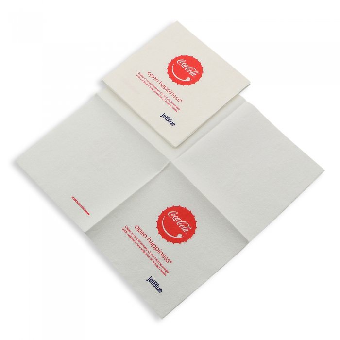 Customised Beverage Napkin (50pcs per pack) With Logo Print Singapore