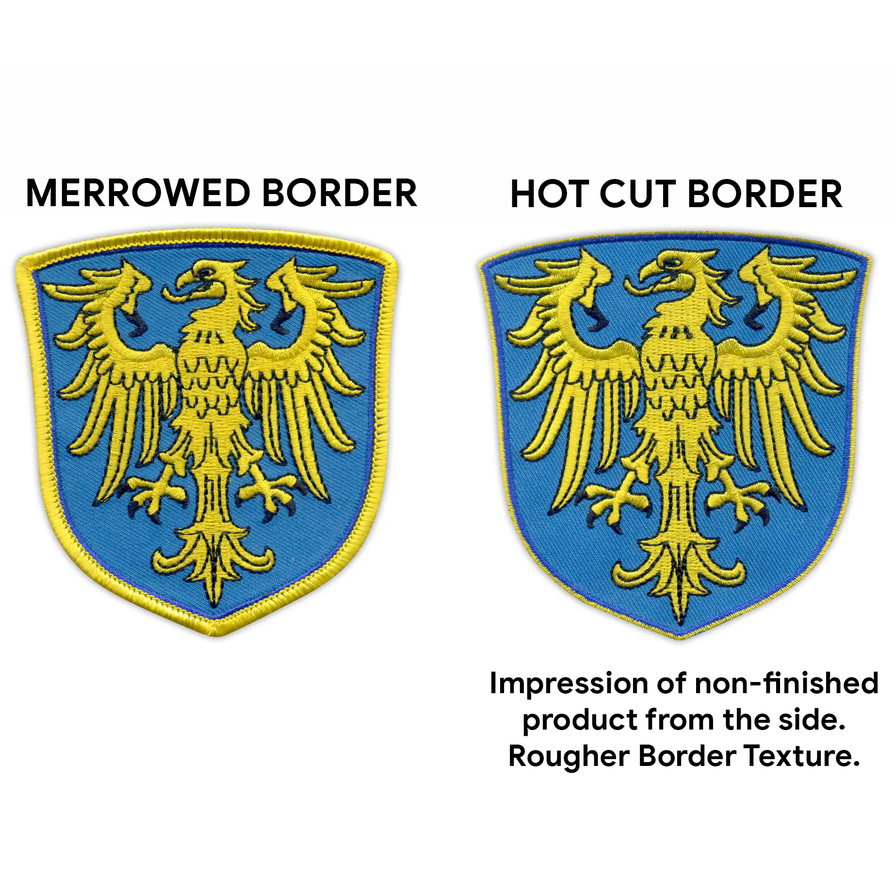 Merrowed Border (default), but subjected to design