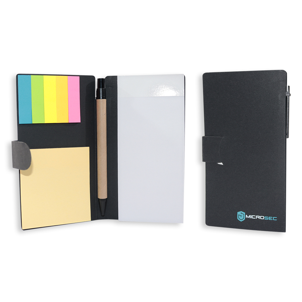 Pocket Eco-Friendly Notepad With Pen