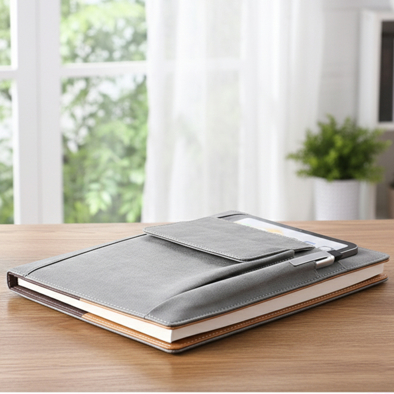 Luslax A5 Notebook With Pockets