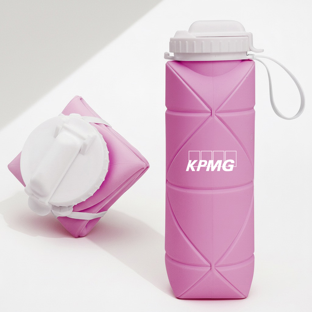 FlexSip Silicone Collapsible Bottle (with Straw)