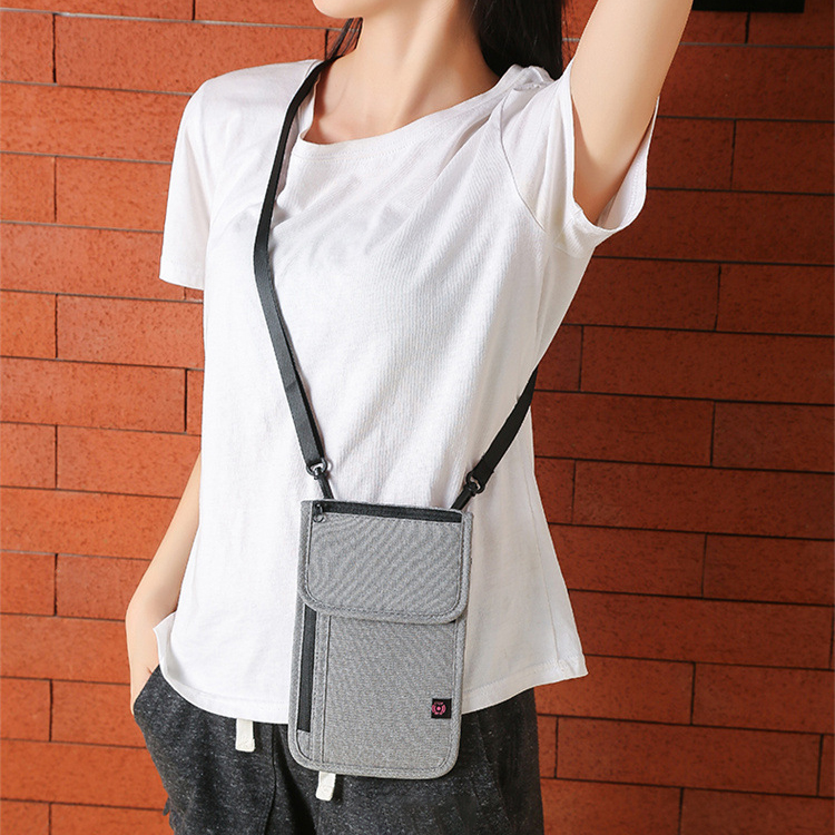 Essential RFID Blocking Passport Sling Pouch