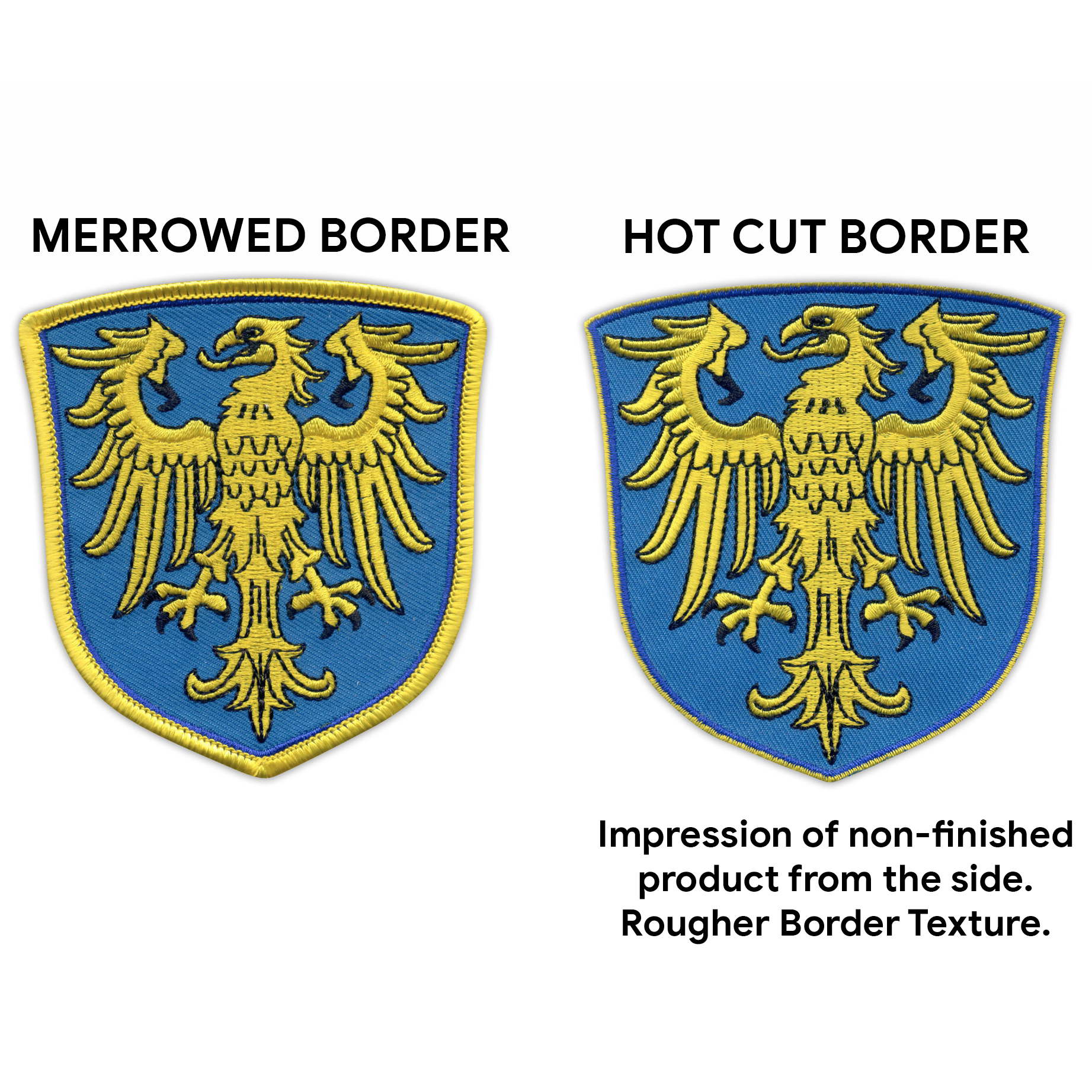 Merrowed Border (default), but subjected to design