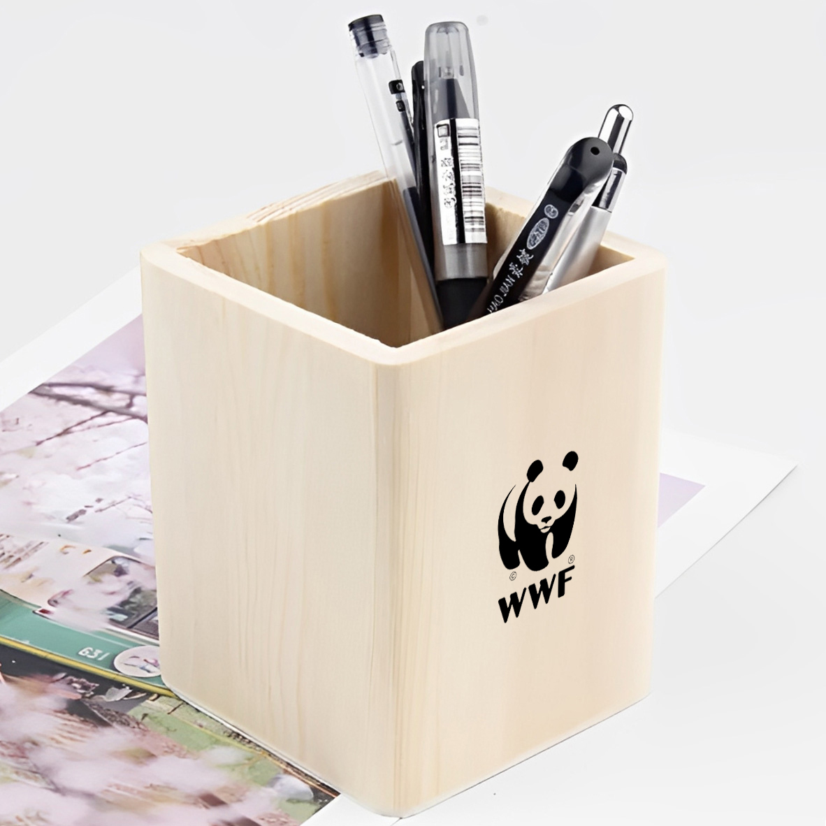 Pine Pen Holder