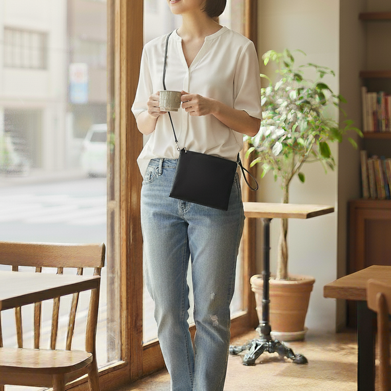 SOLARIS Minimal Flat Sling Bag