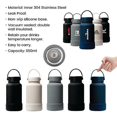 650ml LANTERN Thermos Stainless Steel Bottle