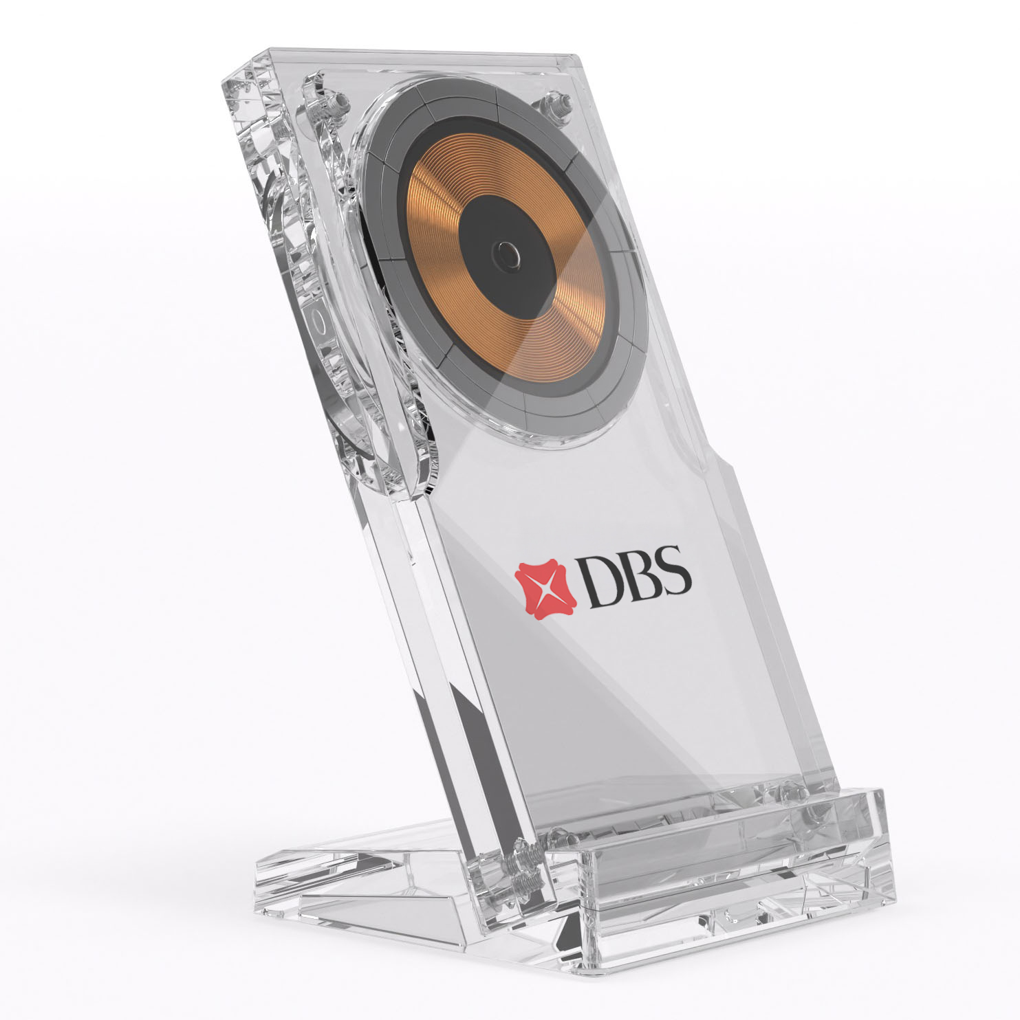 15W MagSafe Acrylic Wireless Charger with Stand