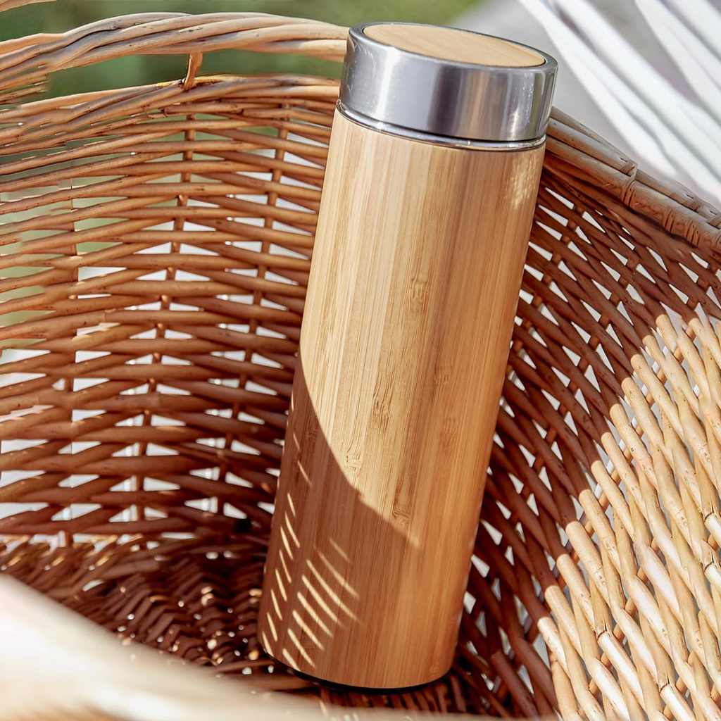 300ml Koa Bamboo Flask