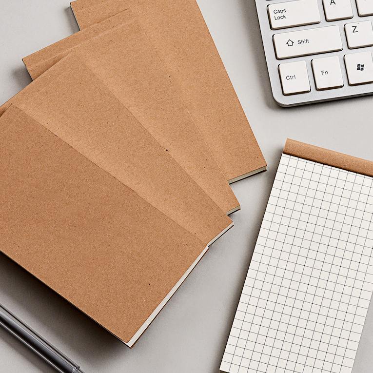 Tearable Kraft Memo Pad 