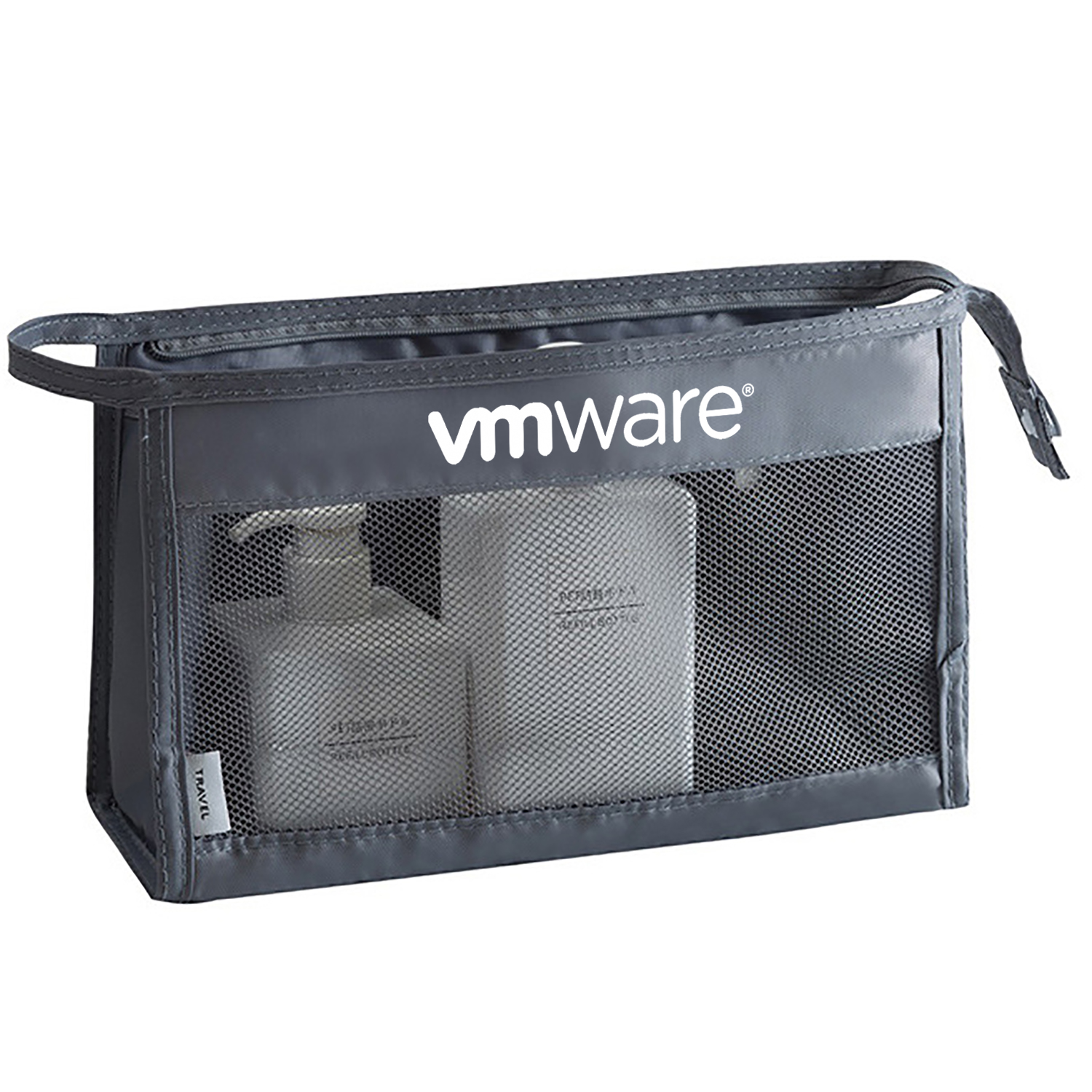 Classic Mesh Zipper Utility Pouch