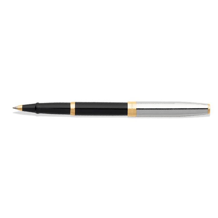 Sheaffer Sagaris - Gloss Black Barrel With Gold Tone Trim Rollerball Pen