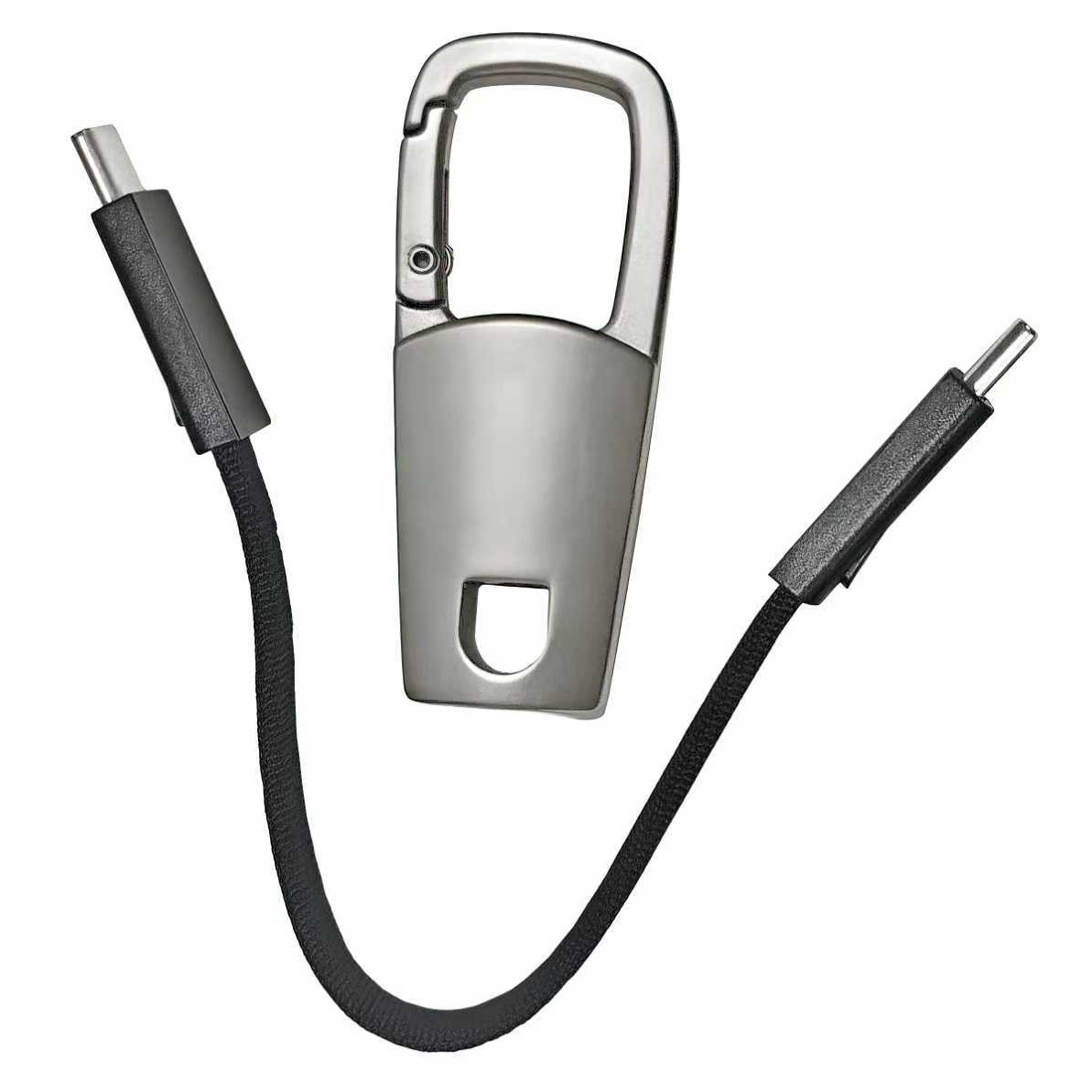 ClipCharge Cable with Carabiner (Type C -to-Type C)