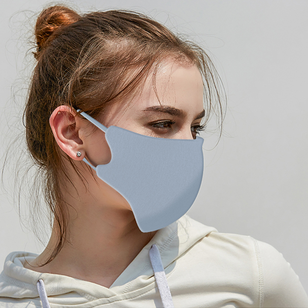 Trendy Ergonomic Face Mask with Adjustable Earloops