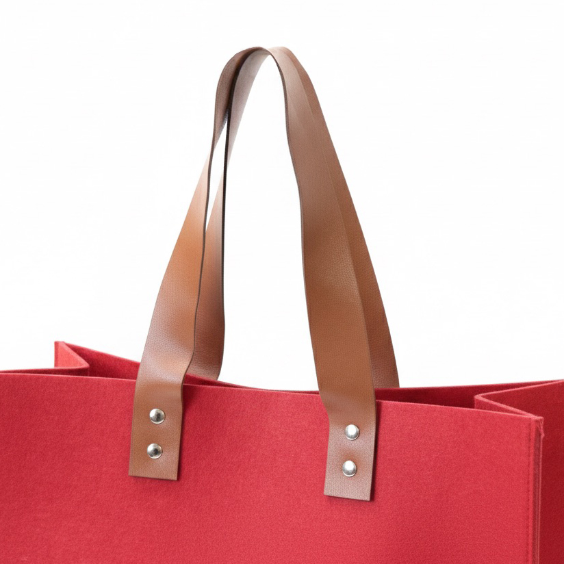 Studded Leather Handle 