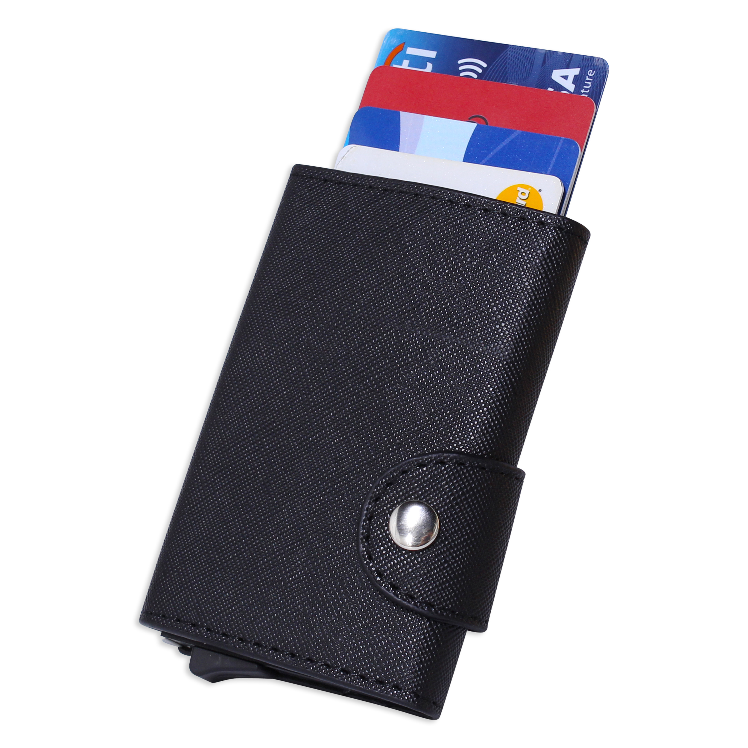 Customised RFID Cardholder with Leather Wallet With Logo Print Singapore