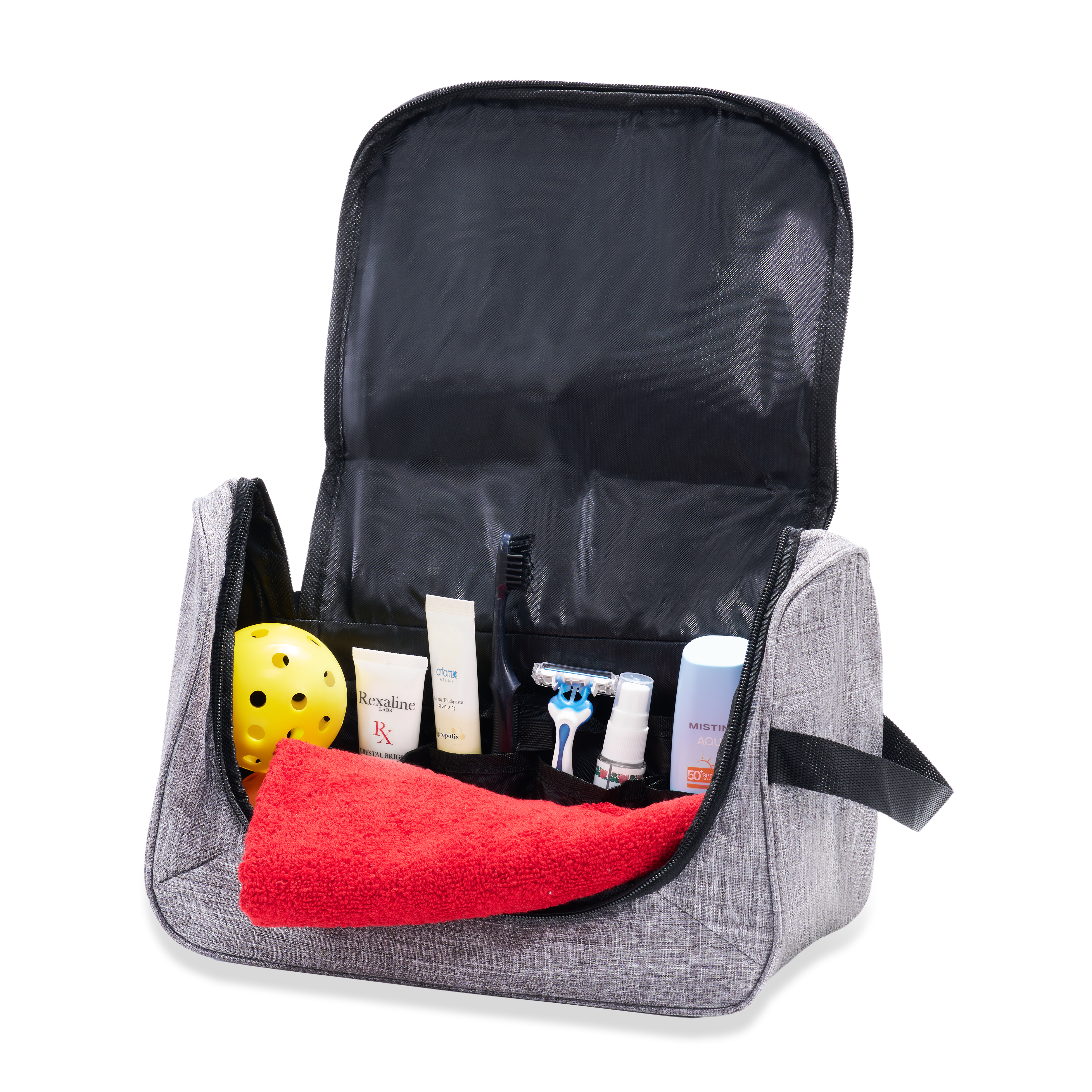 Kairos 2 in 1 Gym Pouch with Toiletries Holder