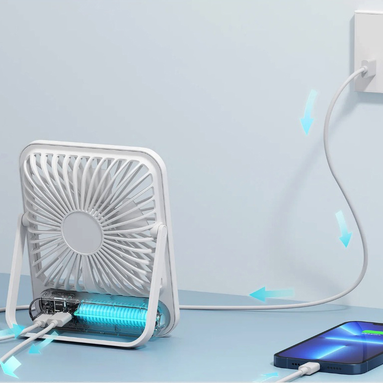 Jisulife  4500mAh Table Fan Life 1 (with Powerbank Output)