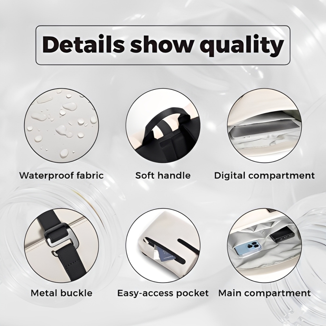 Sustain PU Casual Backpack