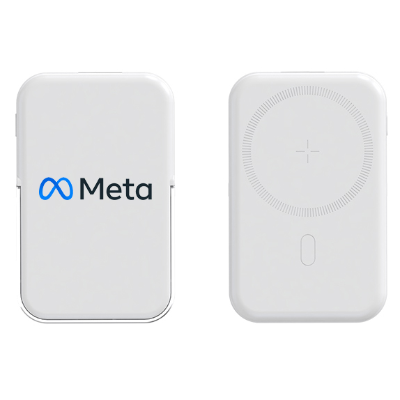 10,000mAh Flipp Magnetic Wireless Powerbank With Phone Stand