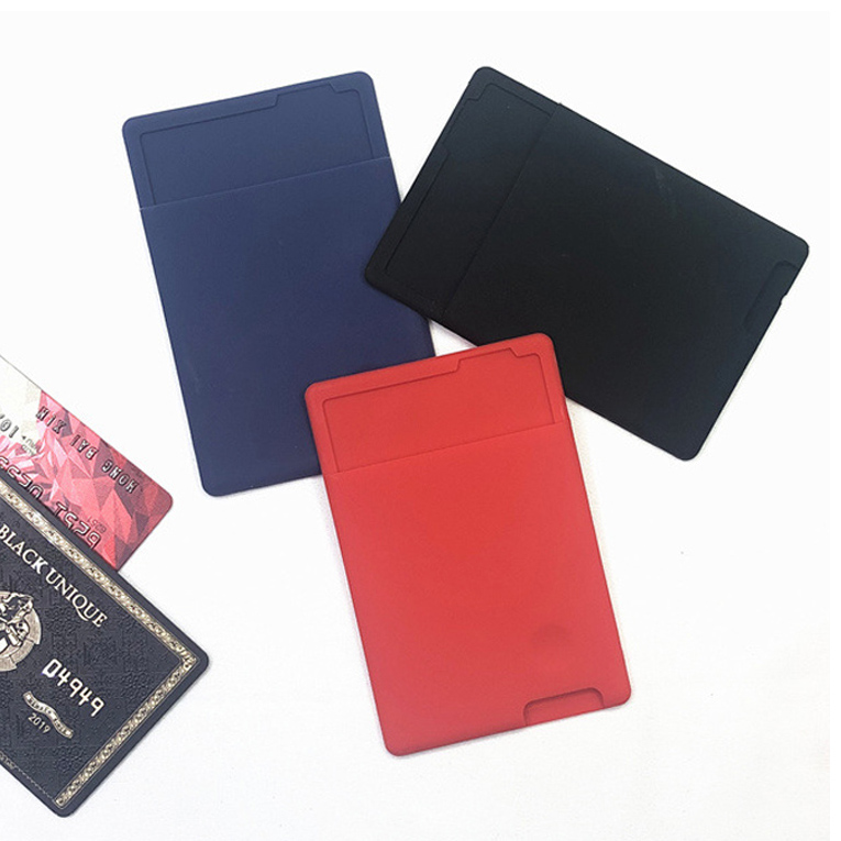 Push-Out Silicone Card Holder