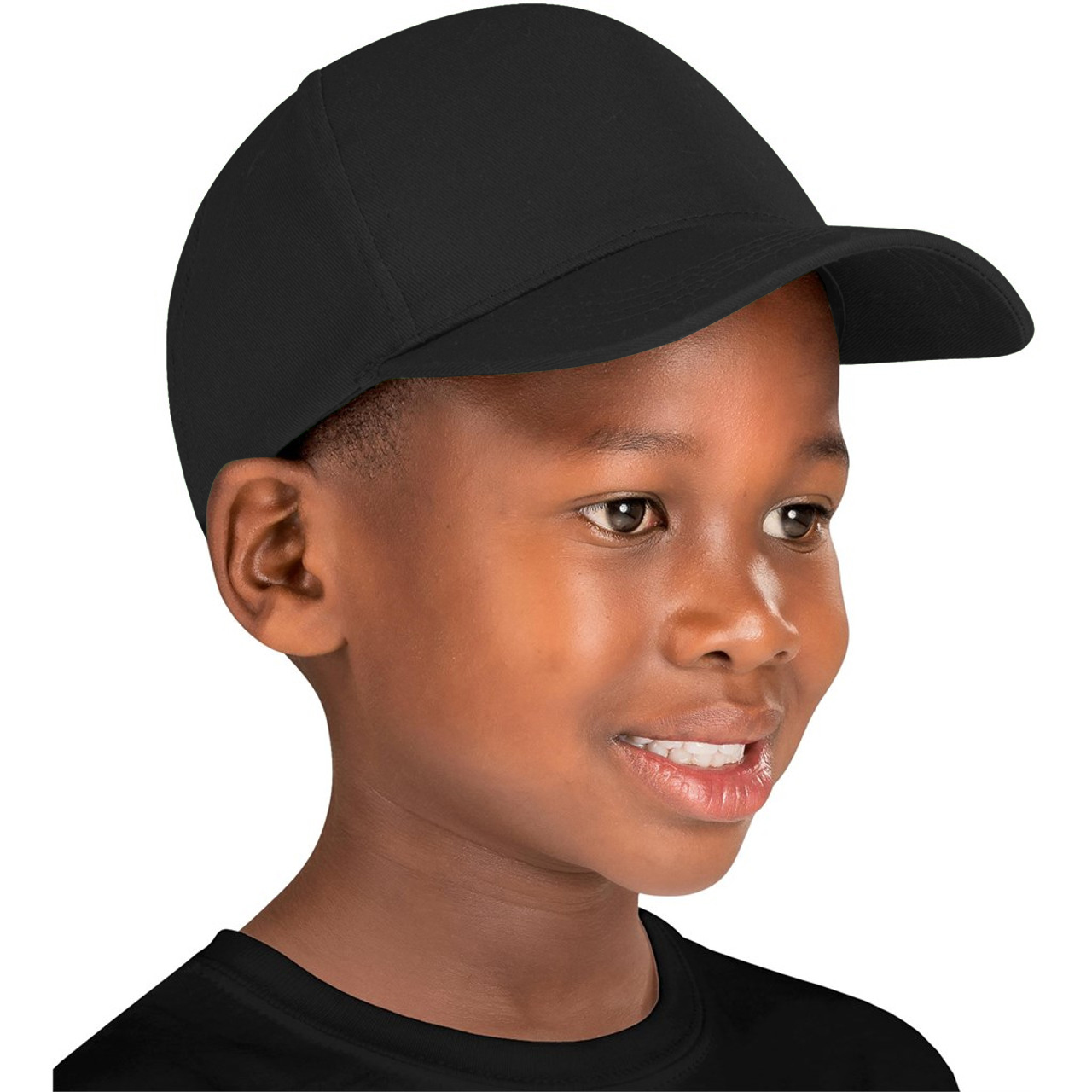 Kids Cotton Baseball Cap (5 Panel)