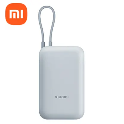 10,000mAh Pocket Powerbank with Cable