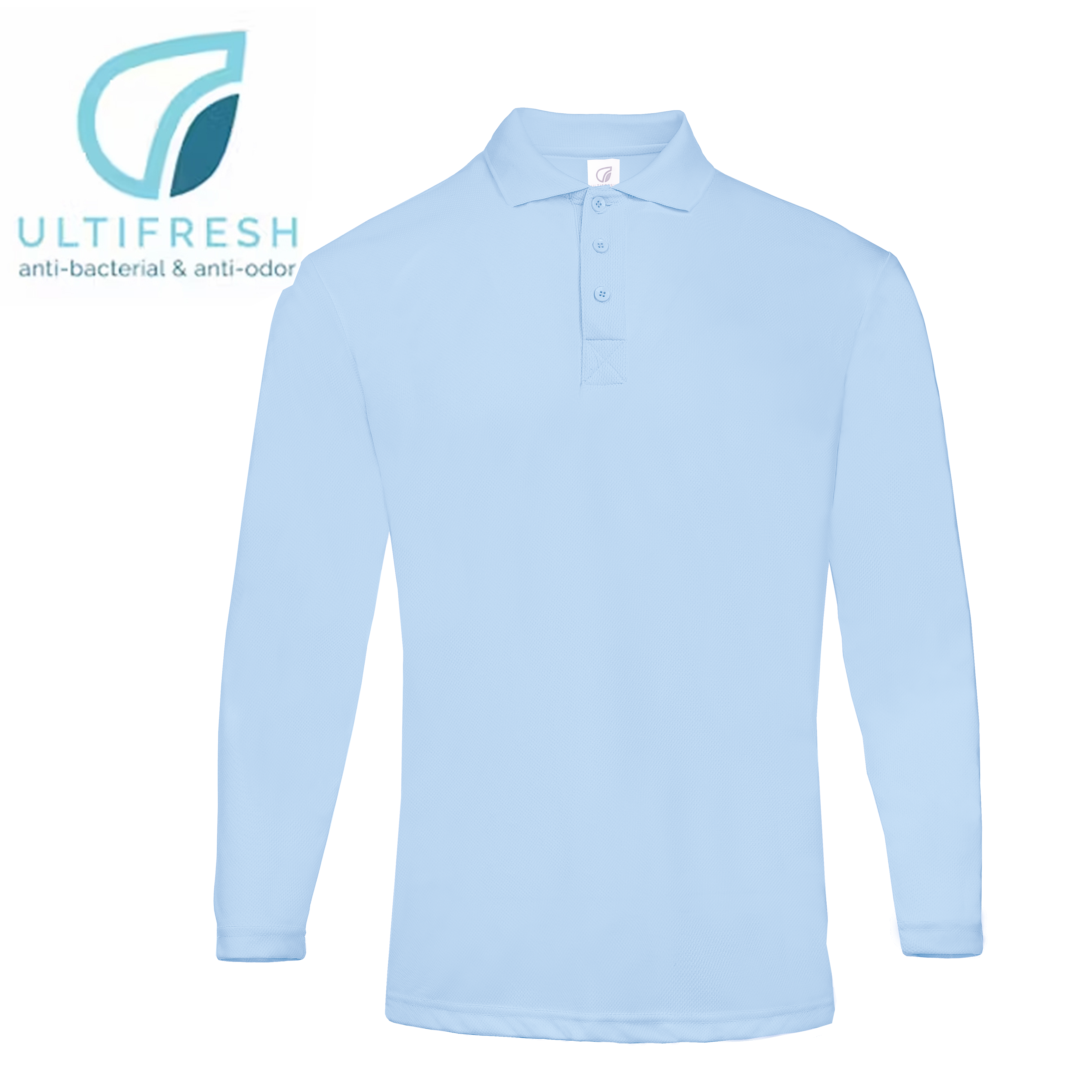 Ultifresh Anti-Odor Dri Fit Long Sleeve Polo