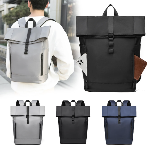 Simple Rolltop Backpack 