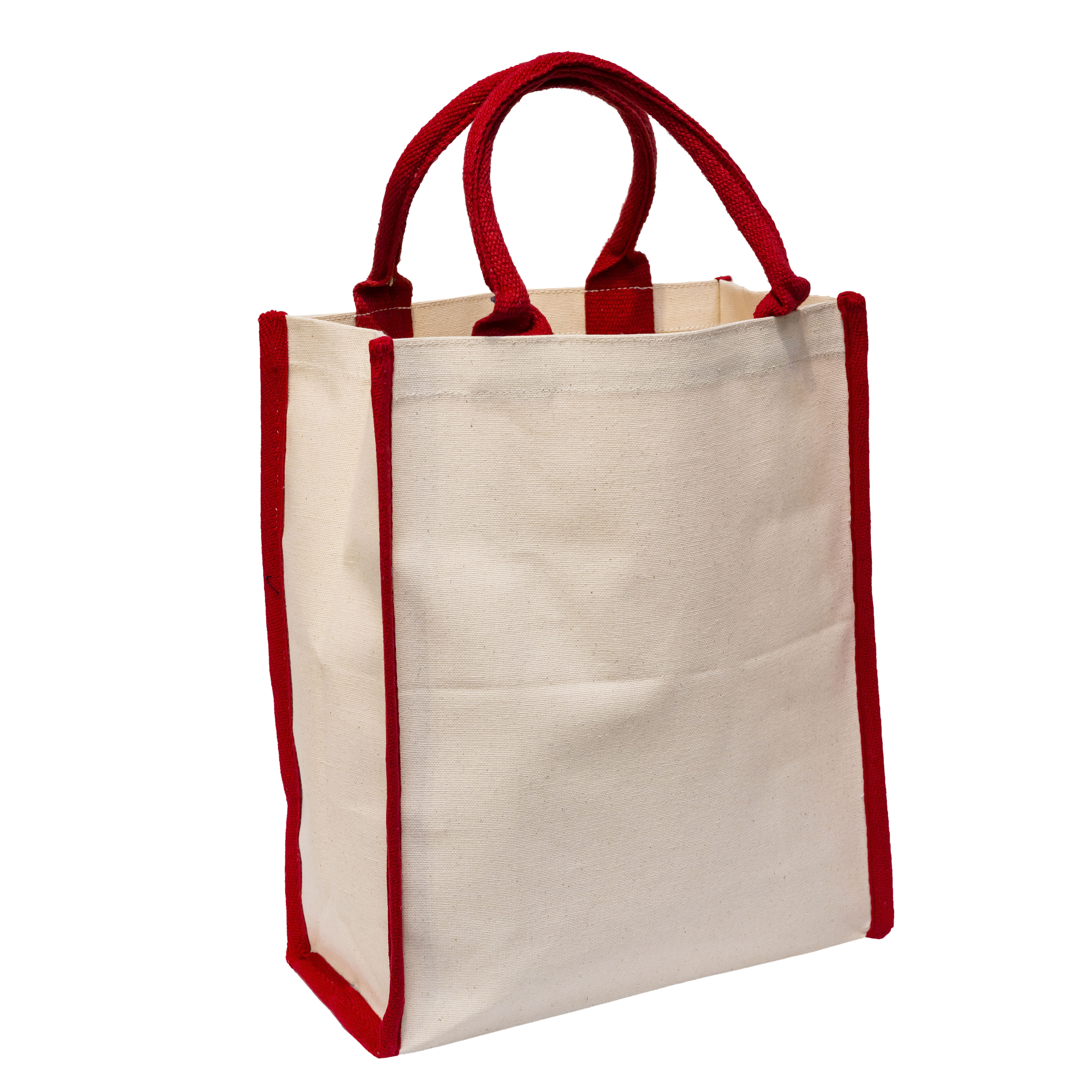 Portrait Side Line Canvas Tote bag