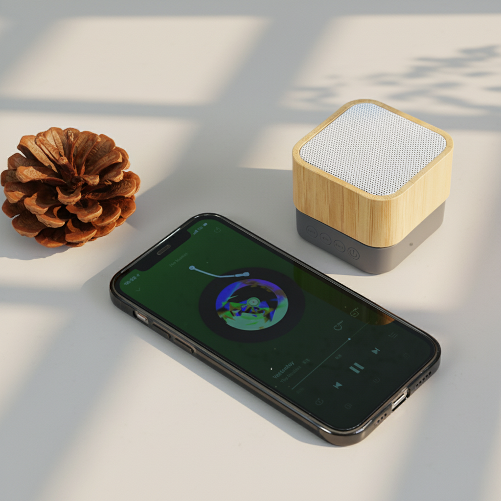 Bluetooth Bamboo Speaker