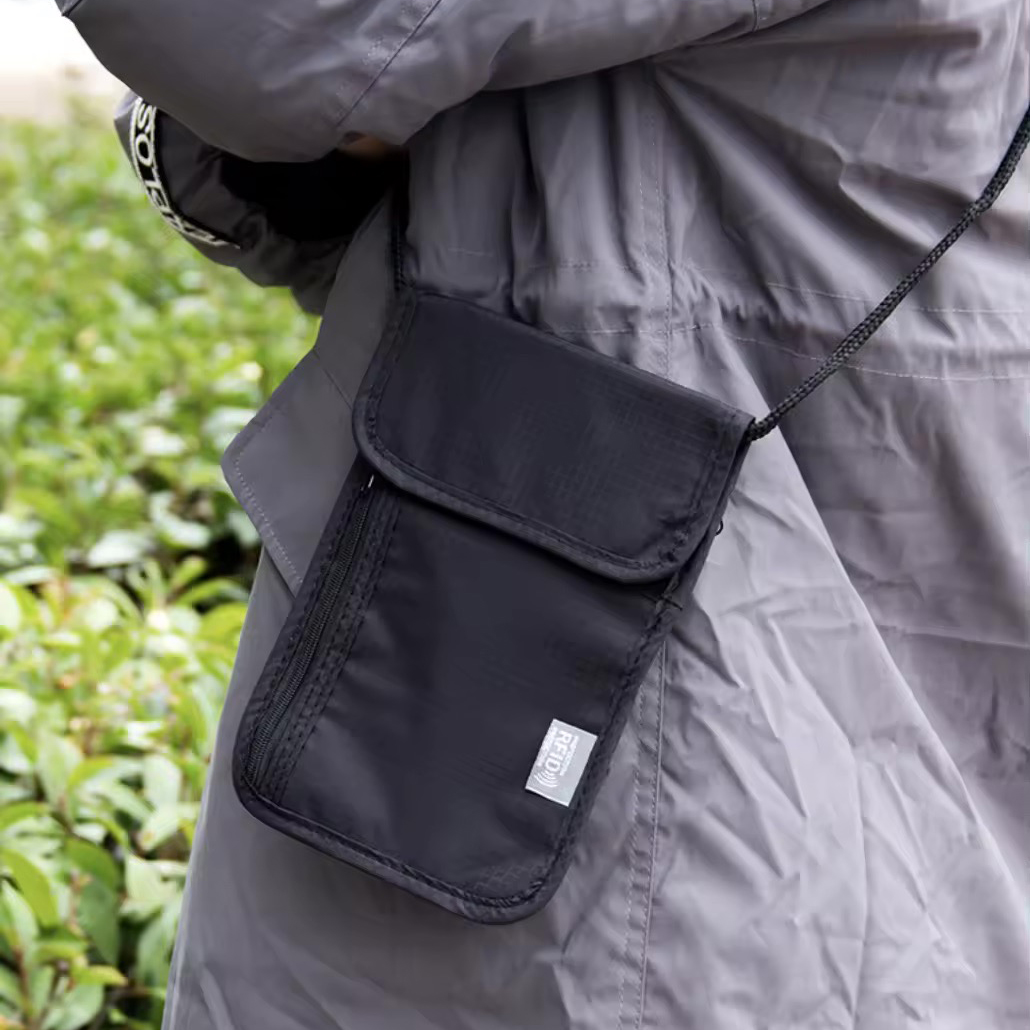 RFID Sling Travel Pouch 