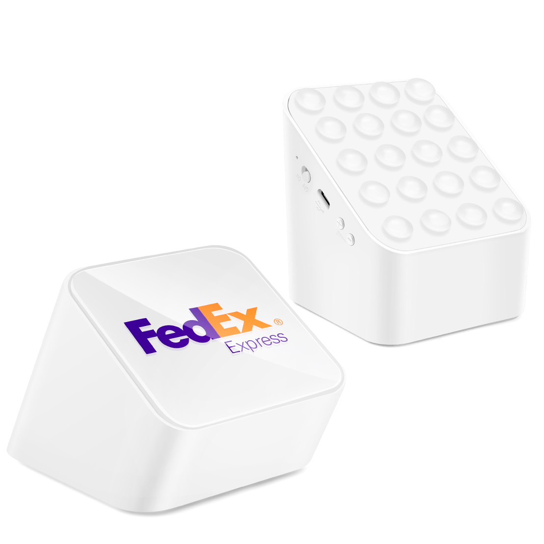 2 in 1 Anti-Slip Suction Bluetooth Speaker with Phone Stand