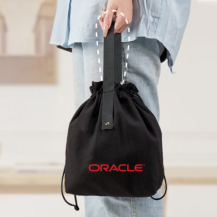 Loop Drawstring Insulated Lunch Bag