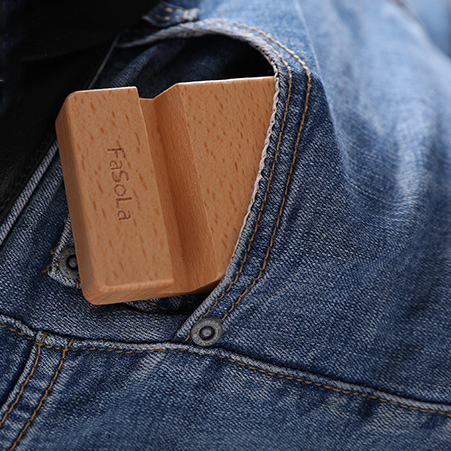 Mini Wooden Phone Holder