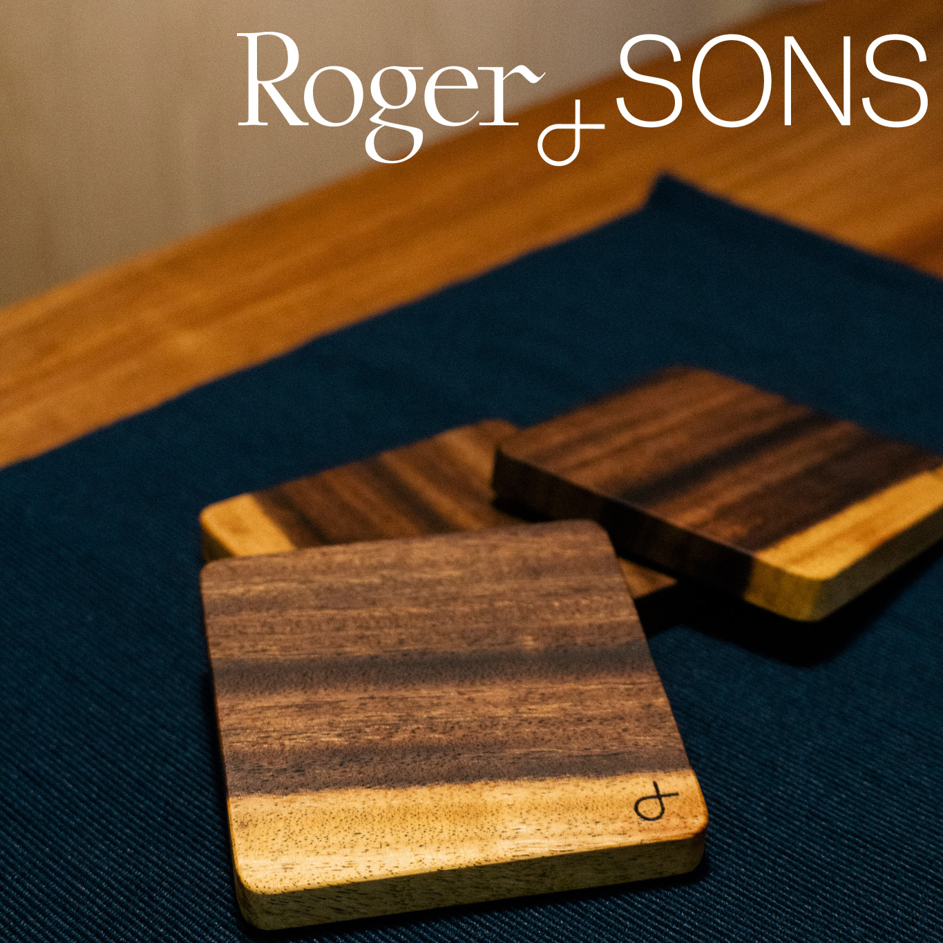 Roger&Sons  Square Coaster
