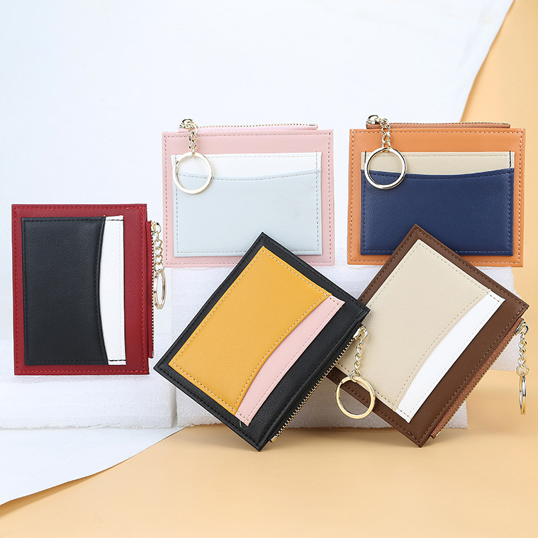 Minimal Coin Pouch with Card Holder 