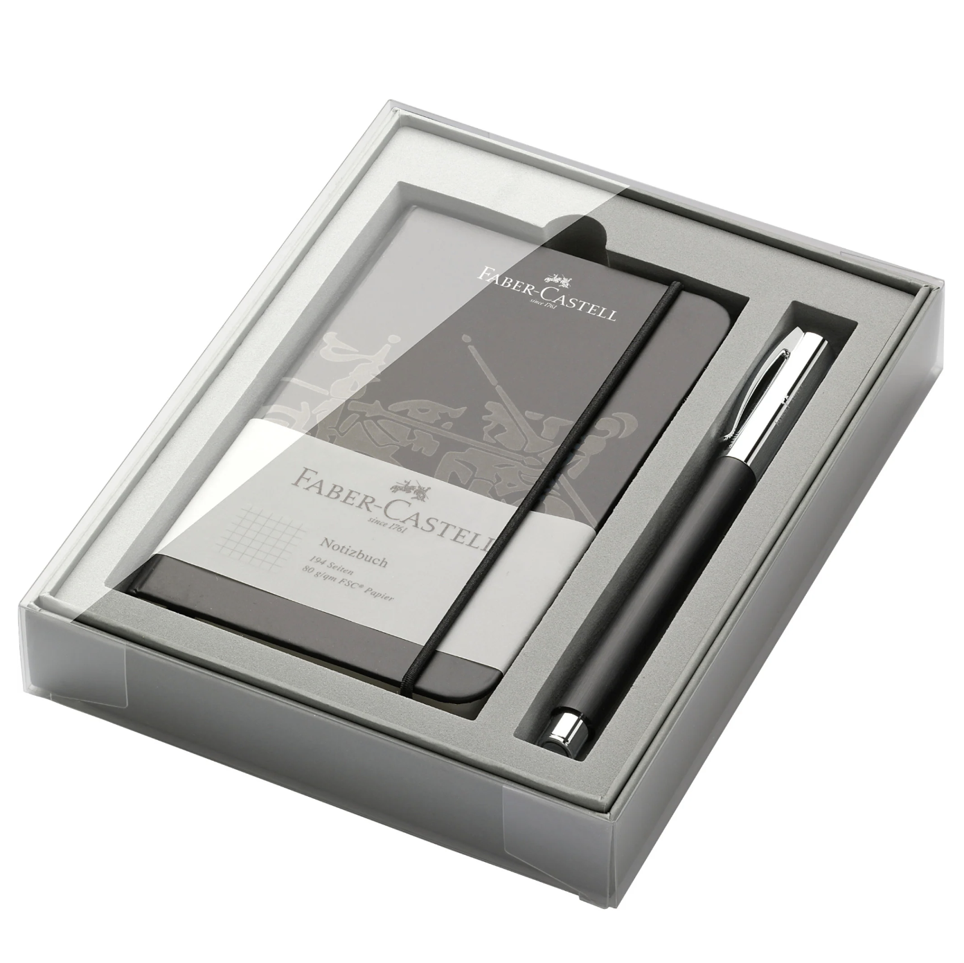 Faber Castell  2-Pieces Ambition Resin Ballpoint Pen Set