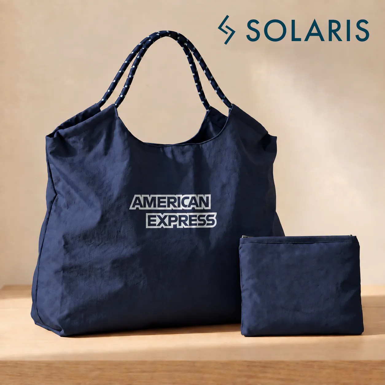 SOLARIS CordCarry Foldable Tote Bag
