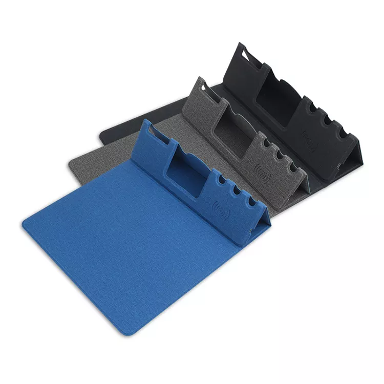 Multifunction Mouse Pad with Wireless Charger 