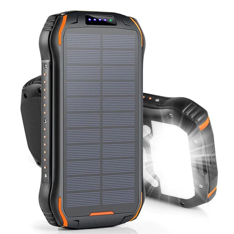 20,000 mAh Solar Wireless Powerbank 