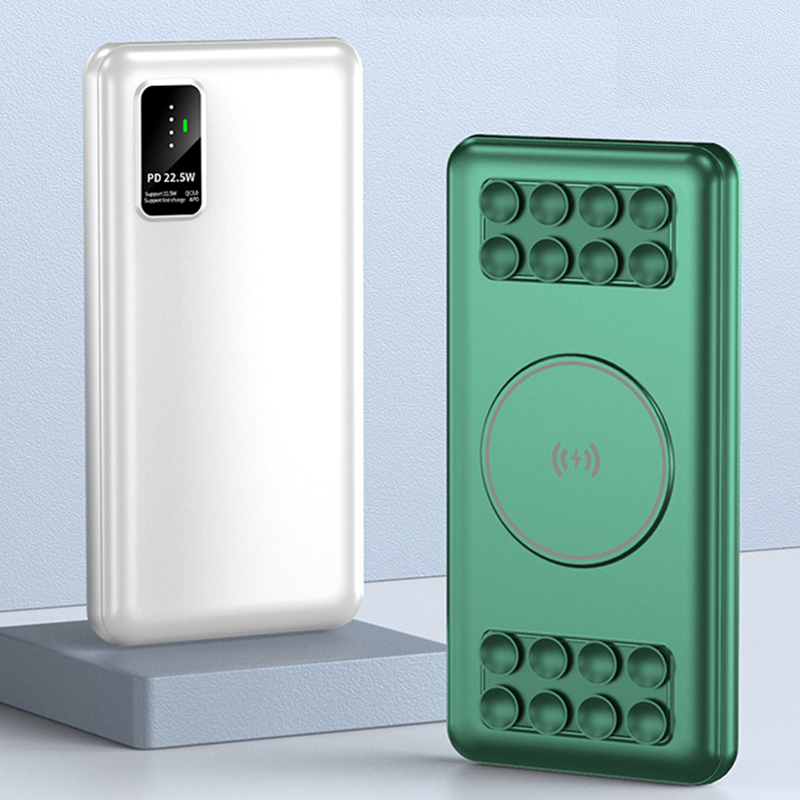 10,000mah Anti-Slip Suction Powerbank with Type-C