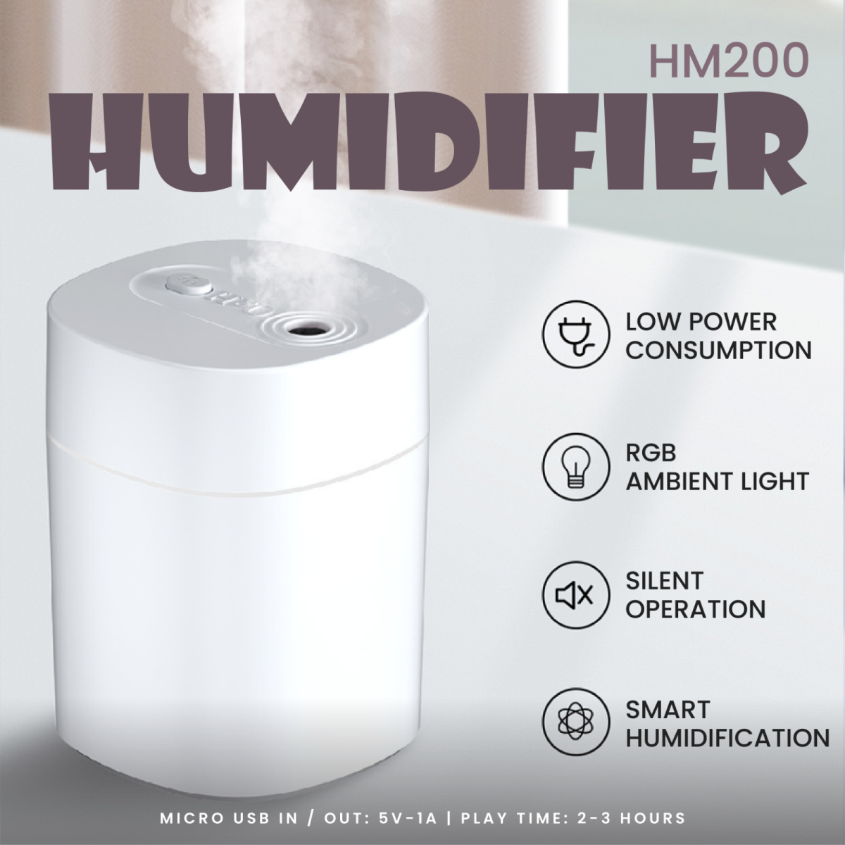 Piro Humidifier (200ml)