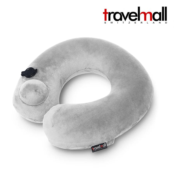 Travelmall Pocket-Pump 3D Inflatable Neck Pillow