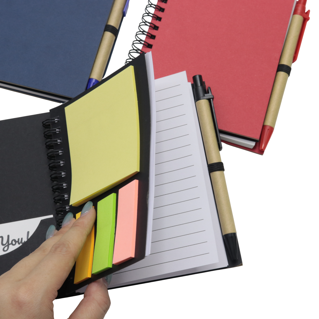 A6 Recycled Eco-Friendly Notebook with Pen