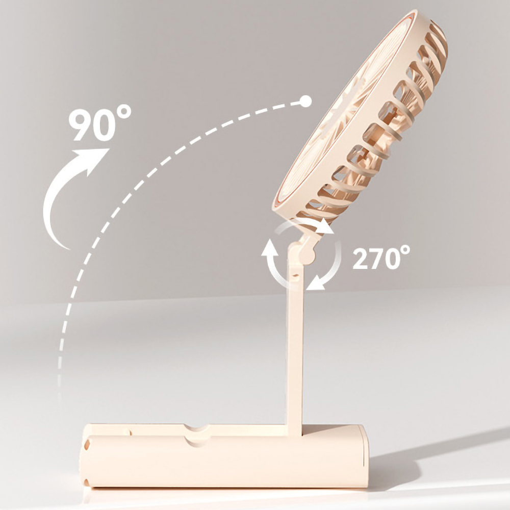 Lightweight Fan with Phone Holder