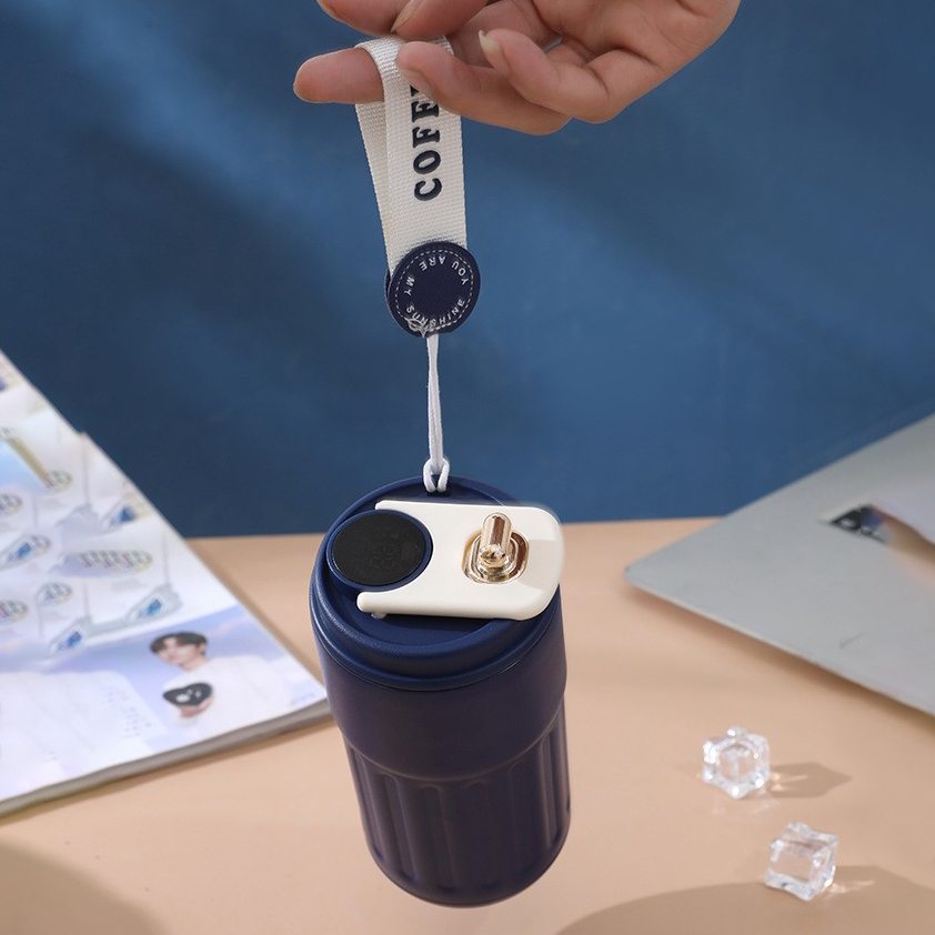 450ml Stainless Steel Tumbler with LED Temperature Display 