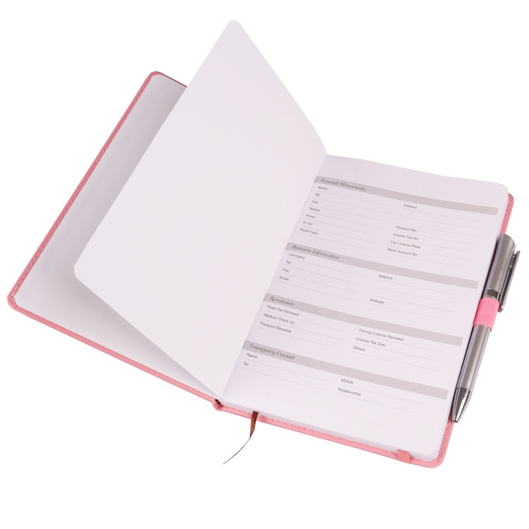 Pavo A5 Notebook with Pen Holder