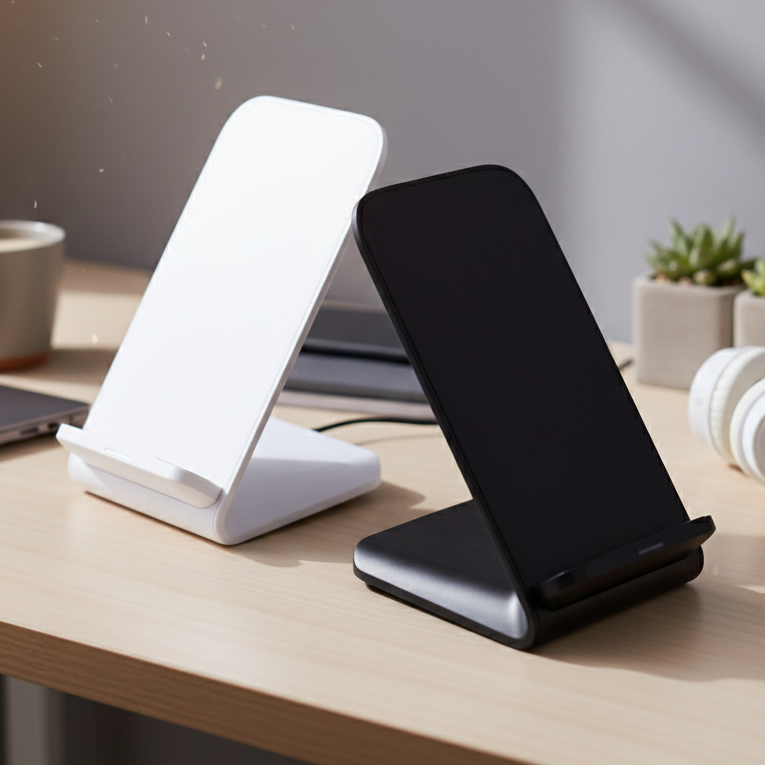 Lux Qi Fast Charge Wireless Charger Phone Stand